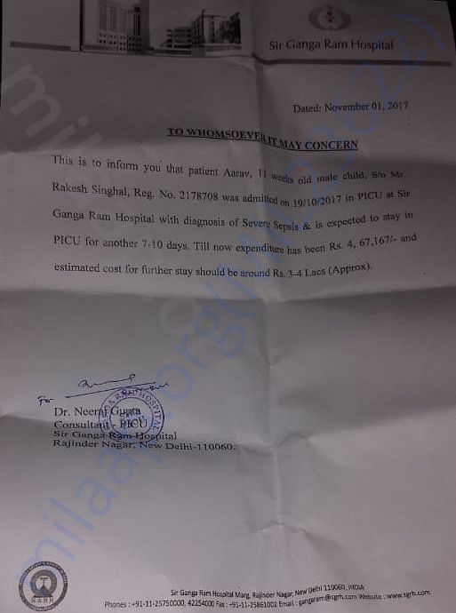 Estimation Letter