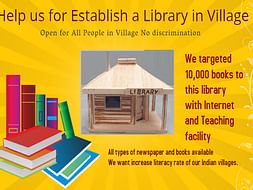 Help Us Establish A Library In A Village