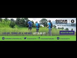 Oxfam Trailwalker- Walk for Equality