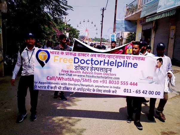 Health awareness rally in noida