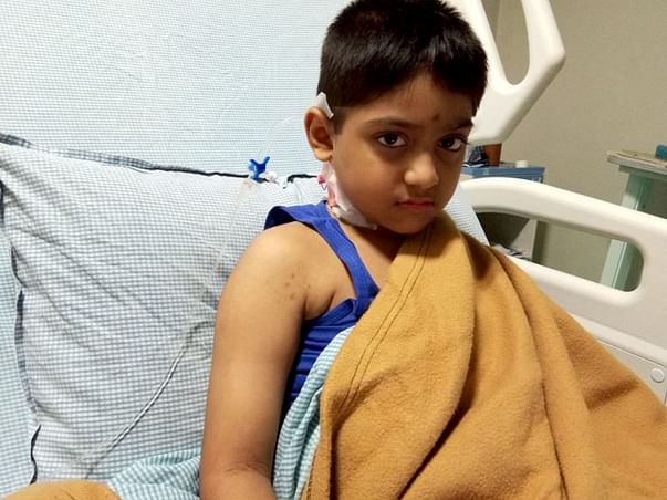 Help 6-year-old Shajieth fight cancer for the second time