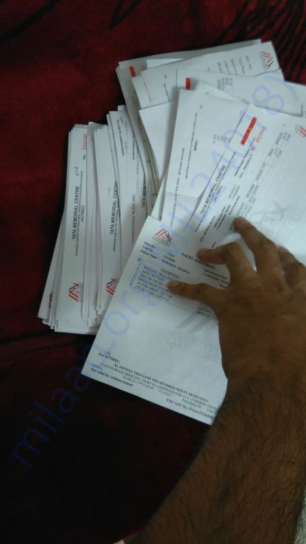 Bills from last 7 months