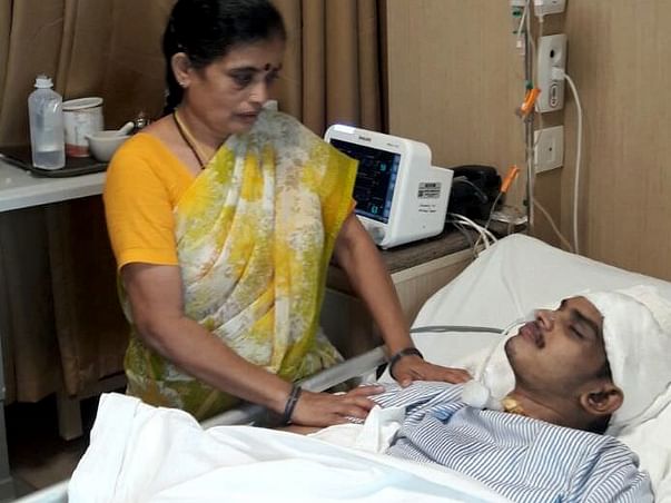 Murthy is in an unconscious state due to a severe head injury