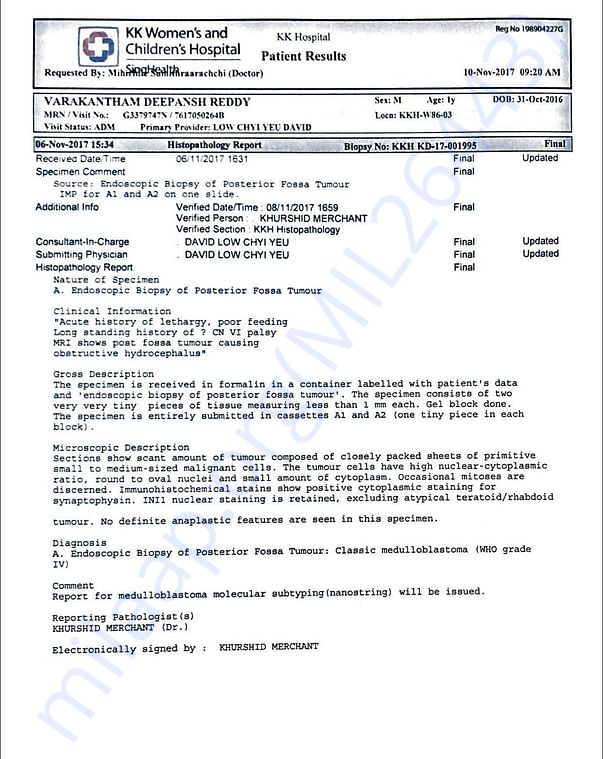 Medical reports