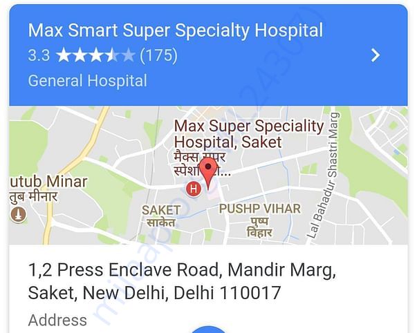 Hospital Address