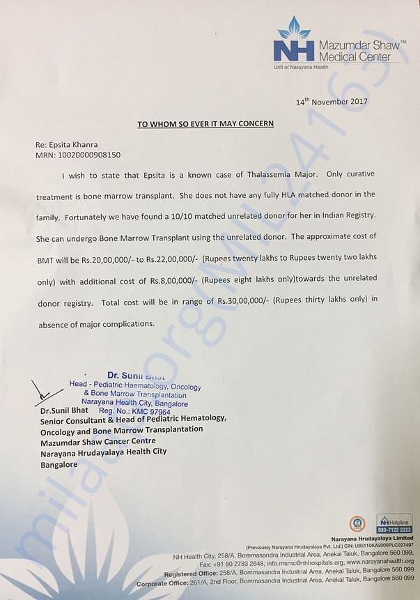 Estimation Letter