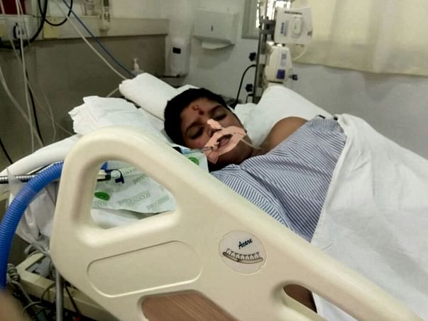 Help 12-year-old Karthik who is in a critical state in the ICU