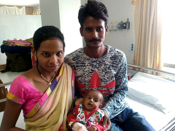 Help 3-month -old Kundan fight a severe heart disease