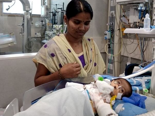 Help Pavithra's new-born baby fight a severe heart disease