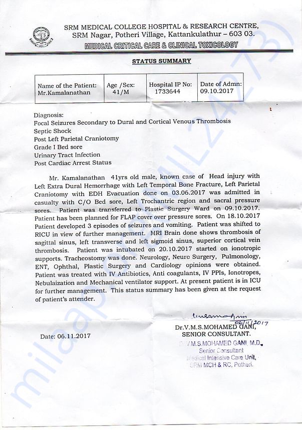 Doctor letter