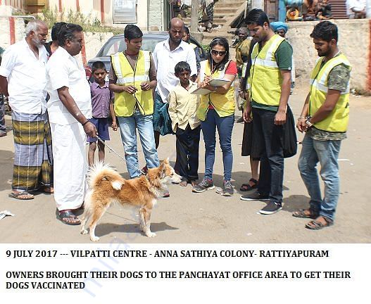ANTI RABIES VACCINATION DRIVE