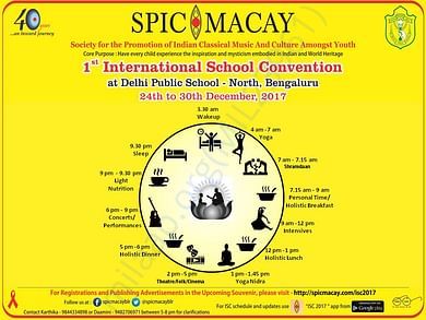 Schedule of convention
