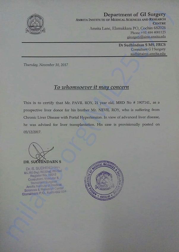Dr report on Pavil's match