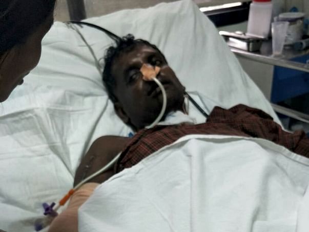 Nataraj met with an accident and is now suffering from internal damage