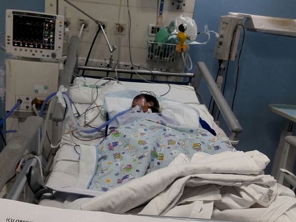 Help 1-year-old Rohit fight for his life in the ICU