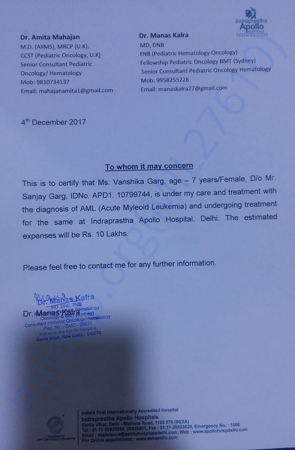 Estimation Letter