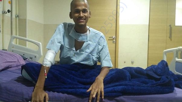 Mahesh under chemotherapy treatment