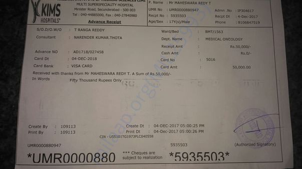 Medical bills