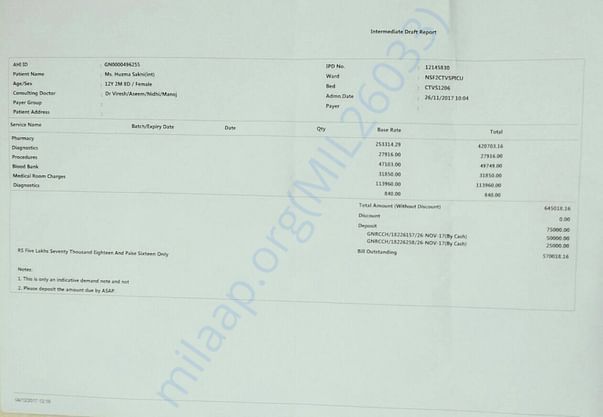 Medical Expense Estimate