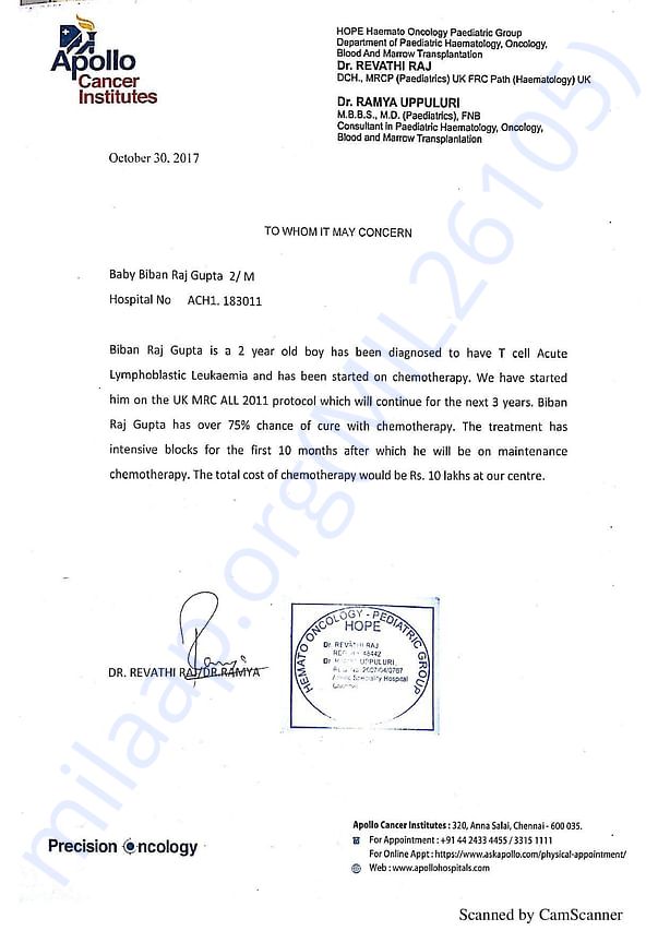 Estimation Letter