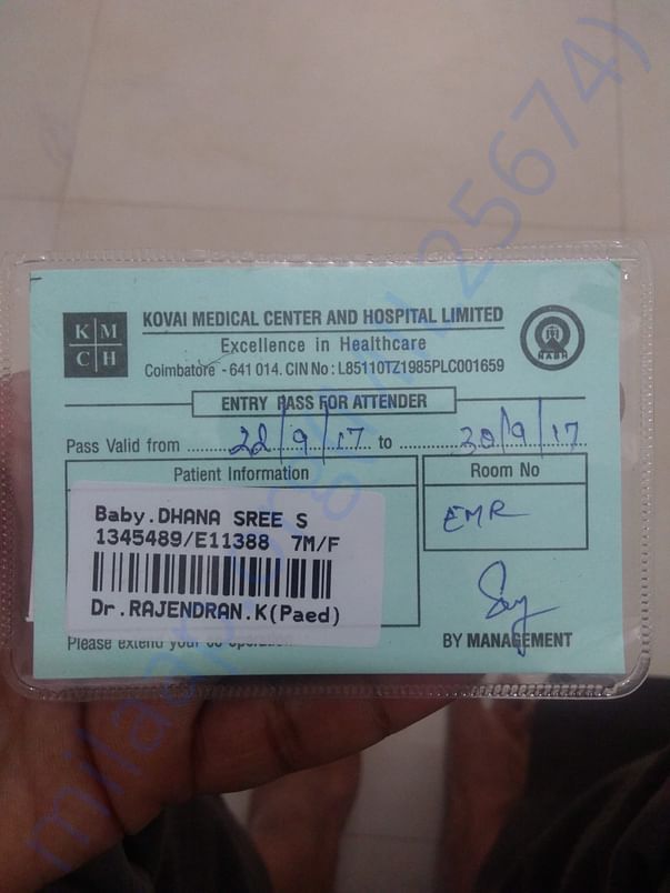 Hospital card