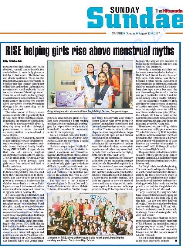 Press Coverage for Sunday times