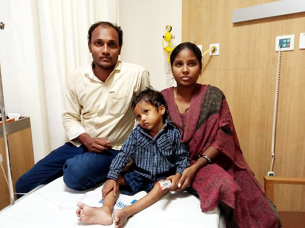 Help 3-year-old Akhil fight cancer