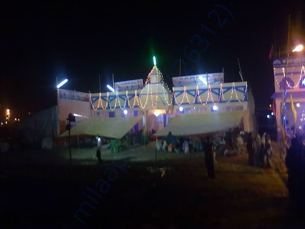 Sankalp Camp at night