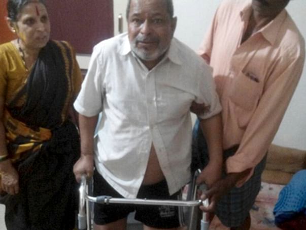 My Father Is Paralysed, Please Support Him For Physiotherapy