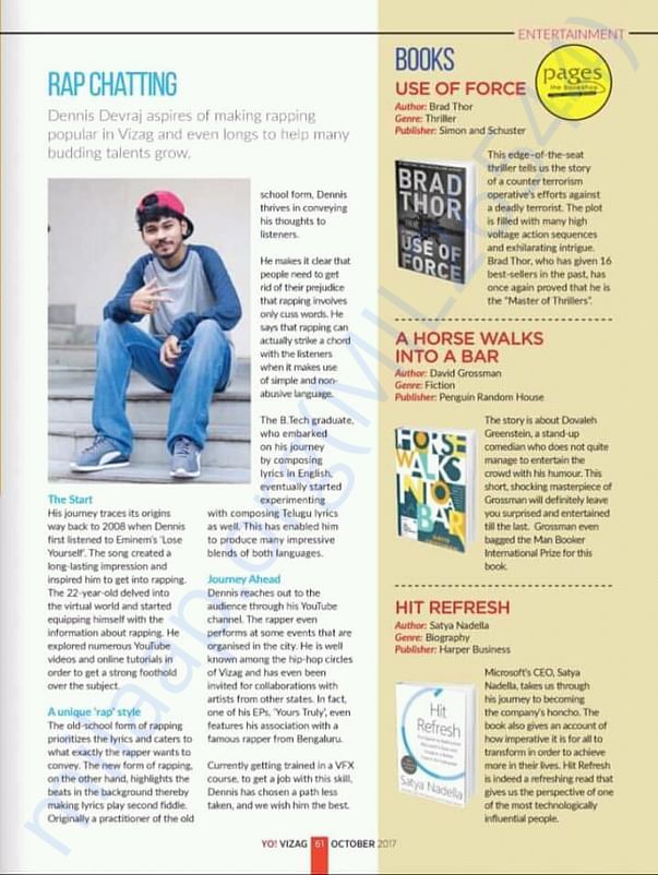 Interview for a magazine