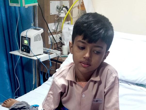 Help Kshitij (Aged-06 yrs.) fight T-NonHodgkin Lymphoma Cancer