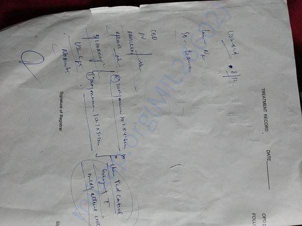 Treatment Record 2
