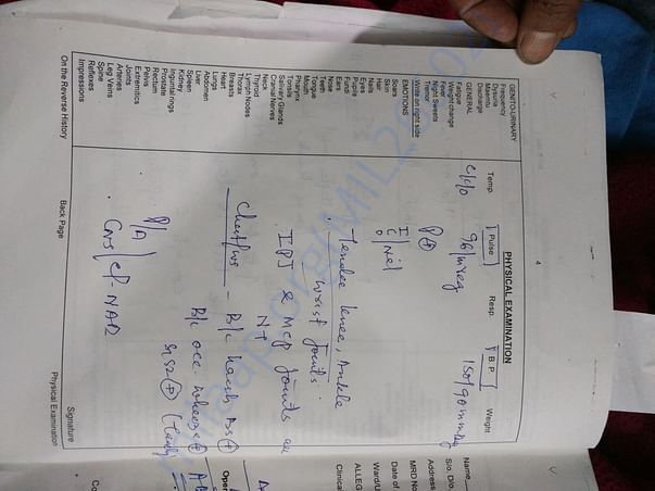 Physical Examination
