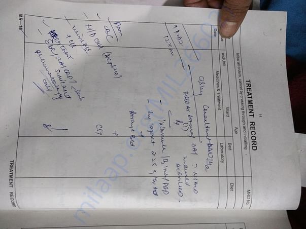 Treatment Record 4