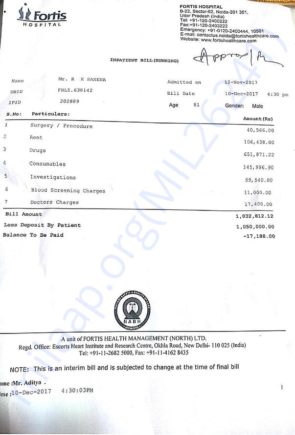 Bill 1