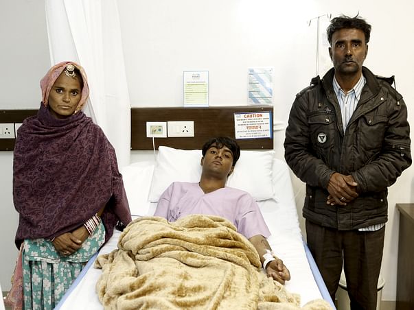 Help 20-year-old Anil fight a severe brain tumor
