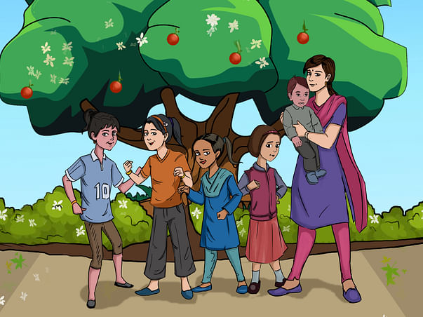 Moon Time- Creative Guide For Young Girls To Know All About Periods