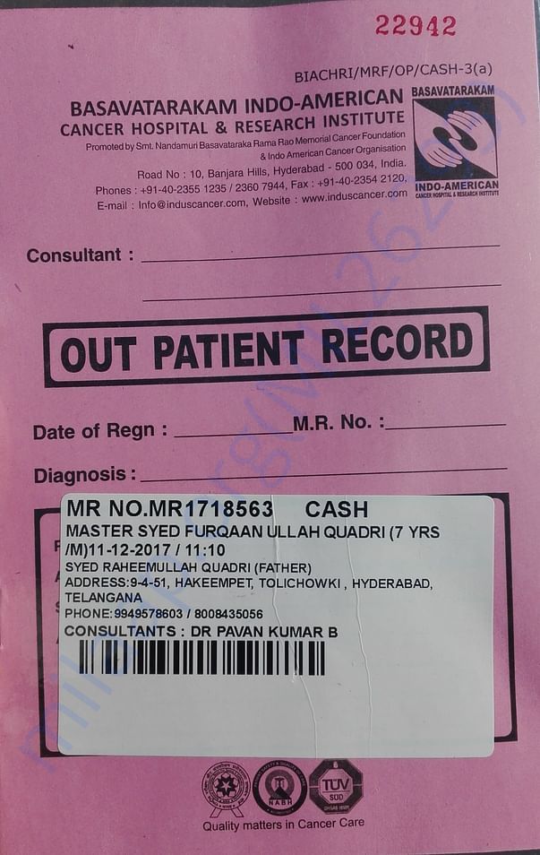 Patient Record Book