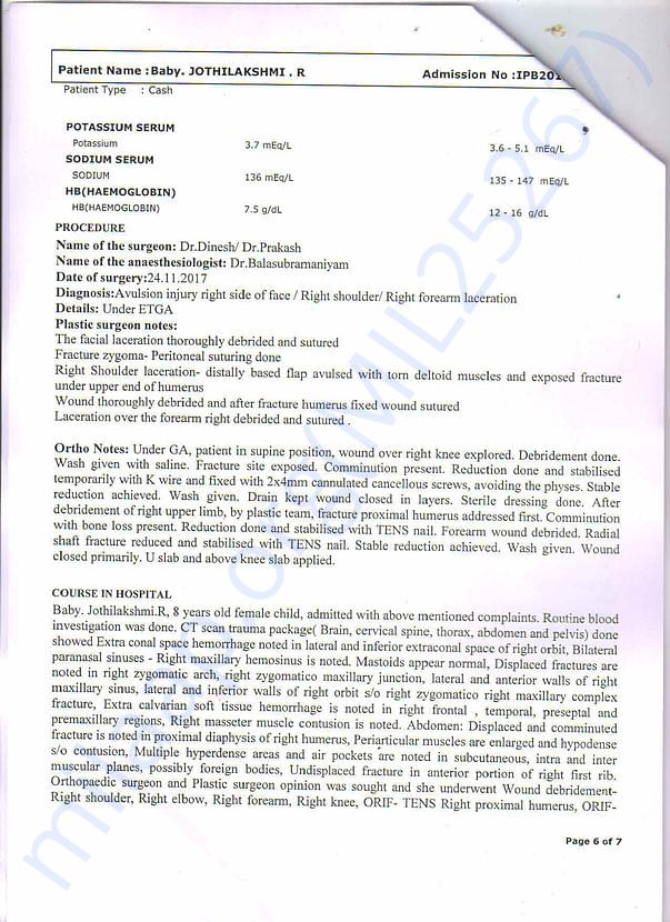 Treatment Summary6