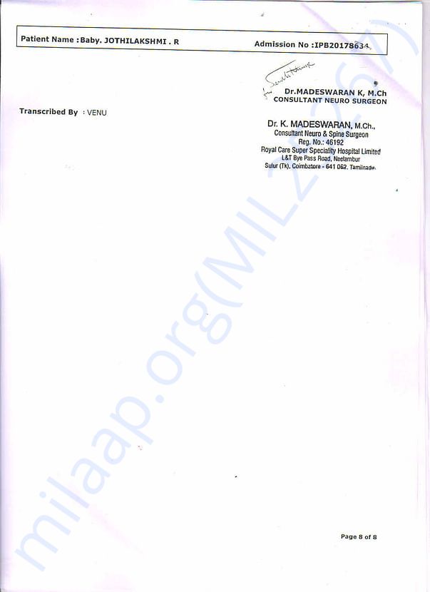 Treatment Summary8
