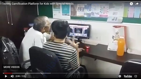 Specially abled training to help them self-dependent