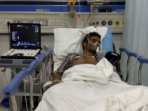 This Father Of Two Is Suffering Severe Chest Pain