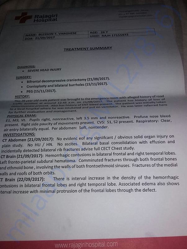 hospital summary