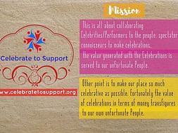 Social Project Initiation - Celebrate to Support