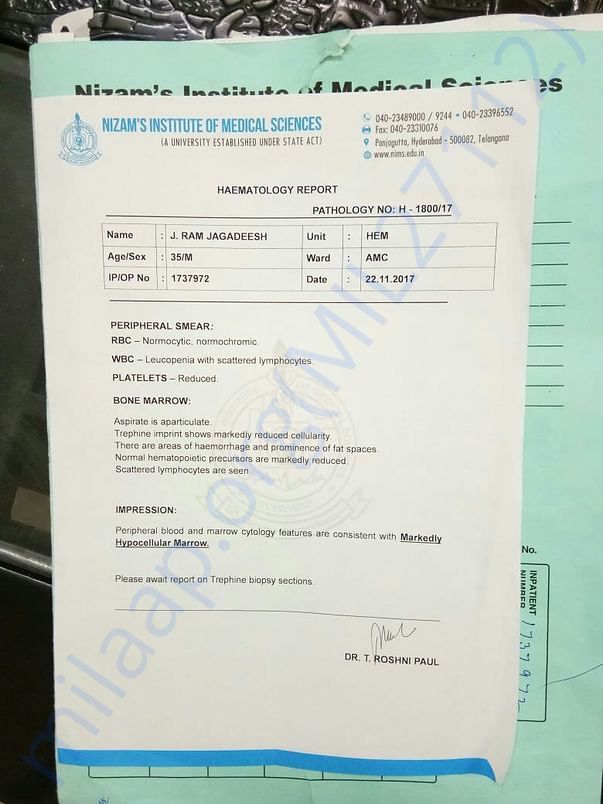 Haematology Report