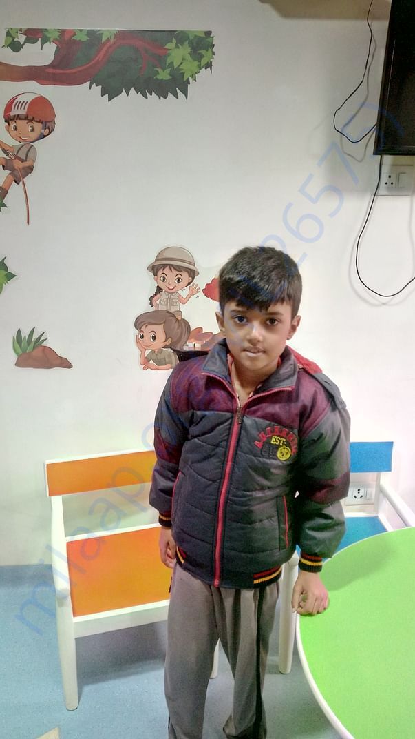 Your help will give him the smile in the life