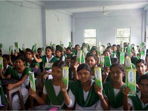 HELP TO PROMOTE USE OF SANITARY NAPKINS IN RURAL SCHOOLS