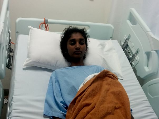 Sanju has been fighting bone cancer and now it has spread to her lungs