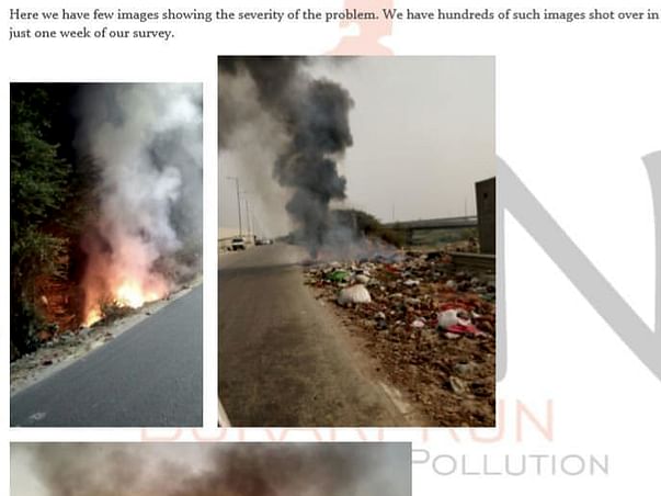 Marathon to aware people about Pollution, Smog and safety measures.