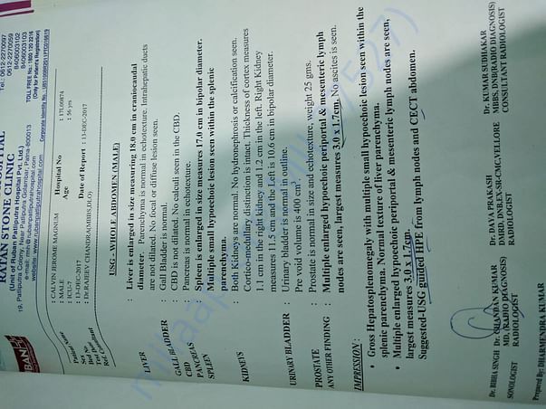 Medical report